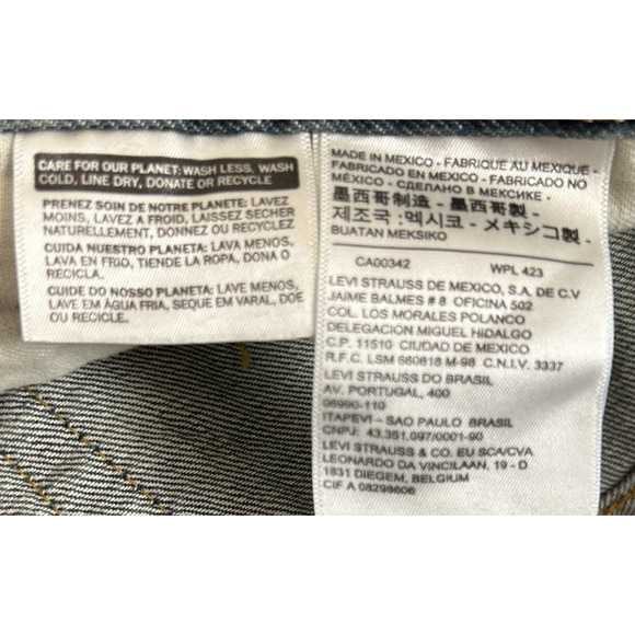 Levi's 559 Men's Relaxed Straight Fit Jeans Big & Tall Size 48x30 NWT - Picture 4 of 6